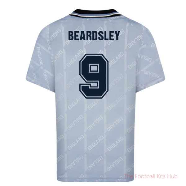 England 1993 Third Retro Shirt (Beardsley 9)