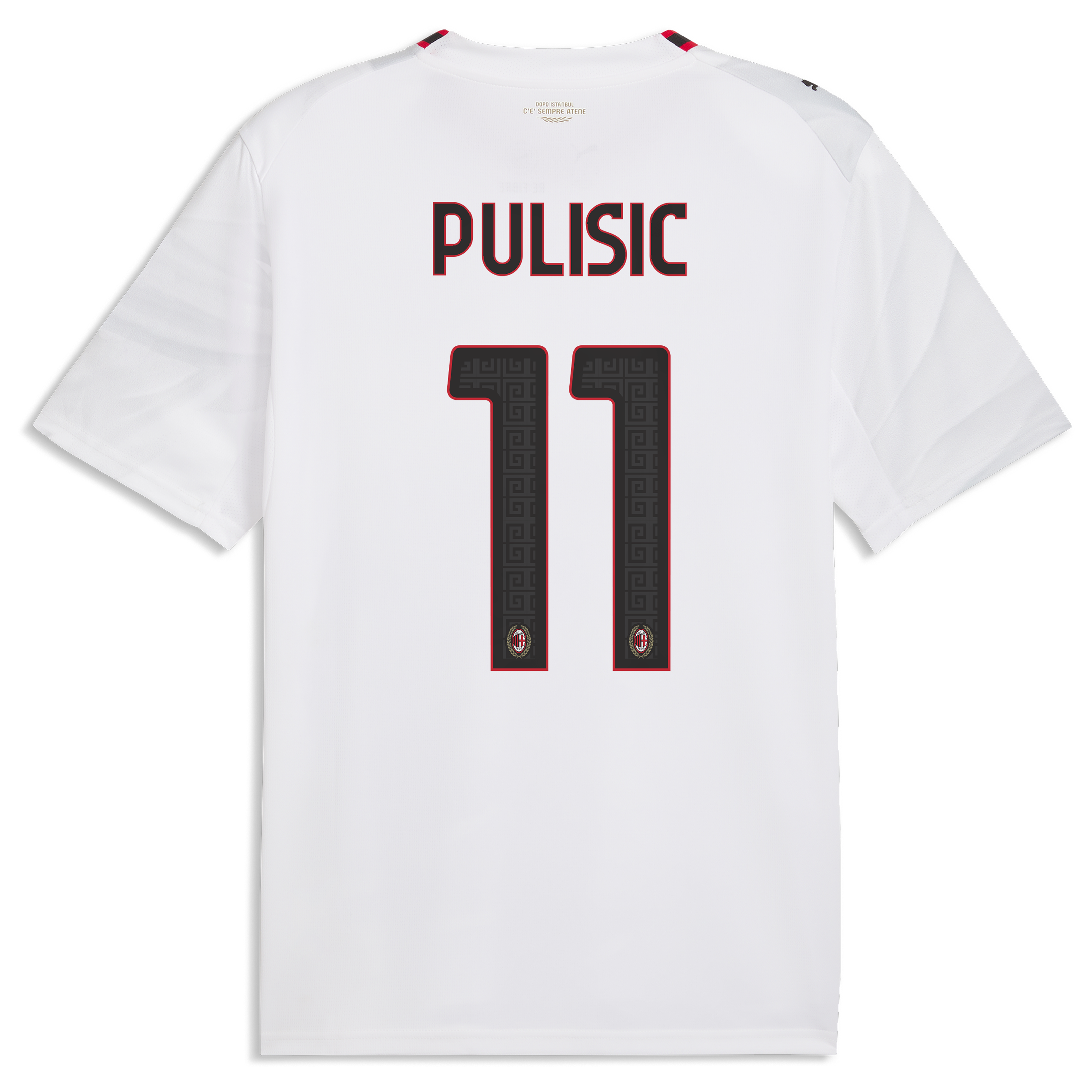 [JED] Christian Pulisic AC Milan 2026/27 Away Replica Jersey - White