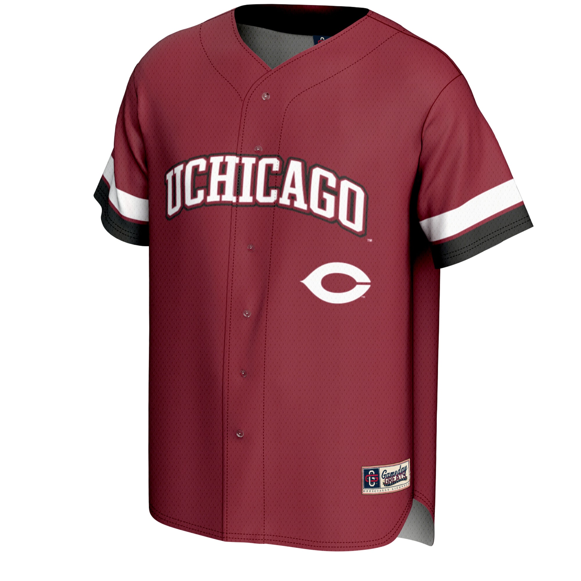 [DDG] UChicago Maroons GameDay Greats Youth Spirit Baseball Jersey - Maroon