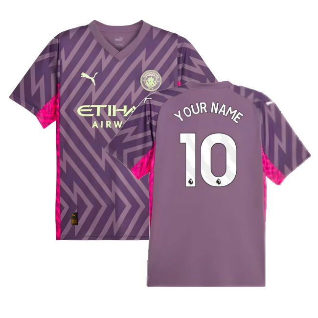 2023-2024 Man City Shirt (Purple Charcoal) | Affordable