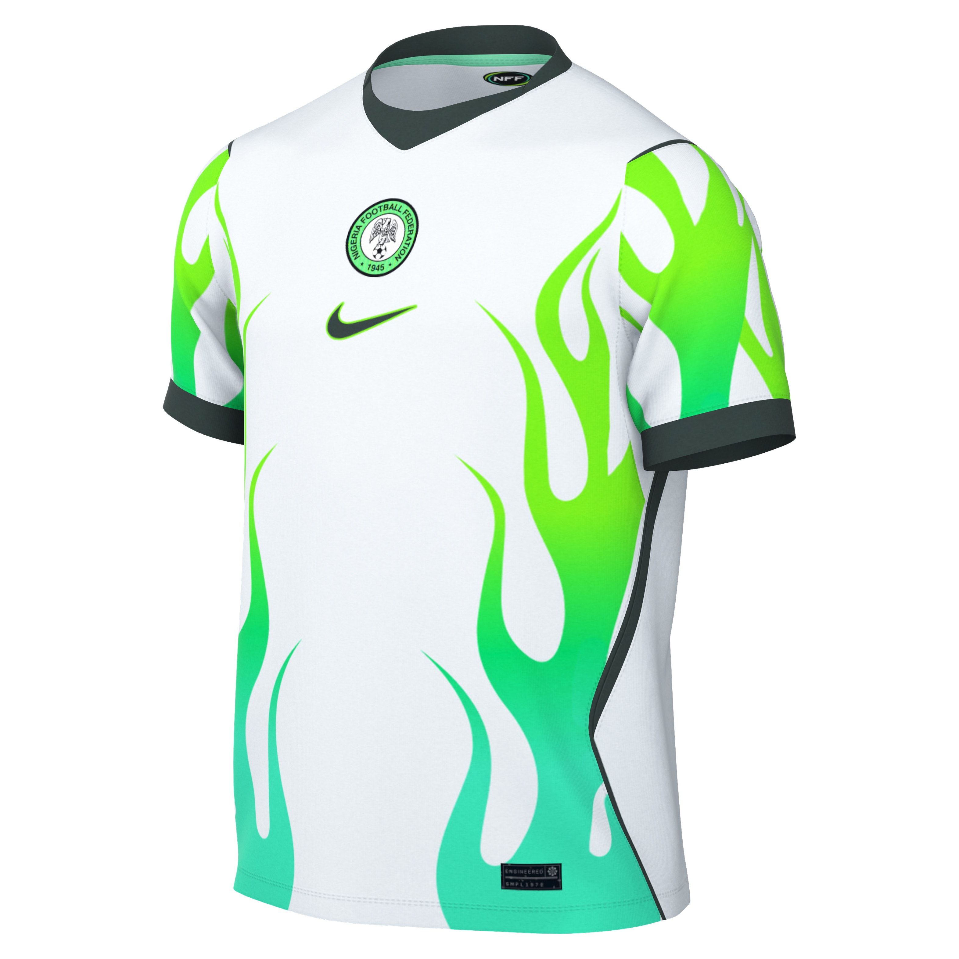 [JED] Nigeria National Team 2026 Away Stadium Replica Jersey - White