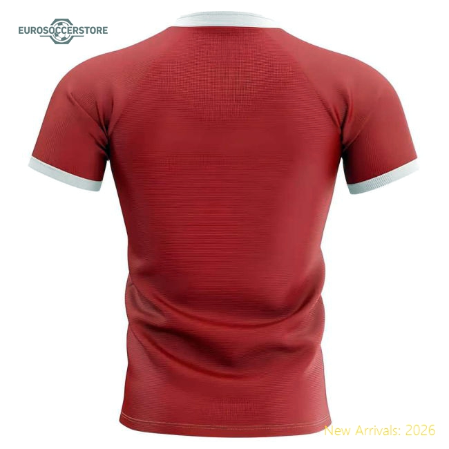 2025-2026 Tonga Flag Concept Rugby Shirt - Baby