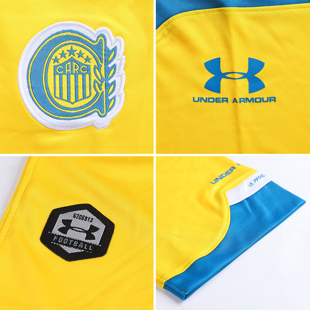 Rosario Central 20-21 Away Yellow Soccer Jersey Shirt - Official