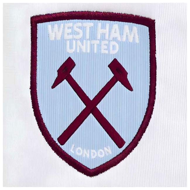 West Ham official style Home Shorts 2024-2025 (Children