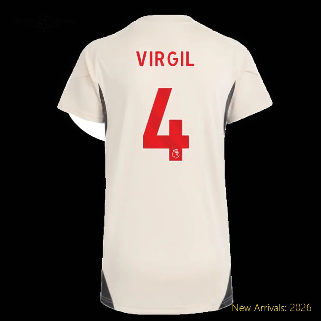 Sophisticated Womens Liverpool Virgil Jersey 2025-2026 Breathable