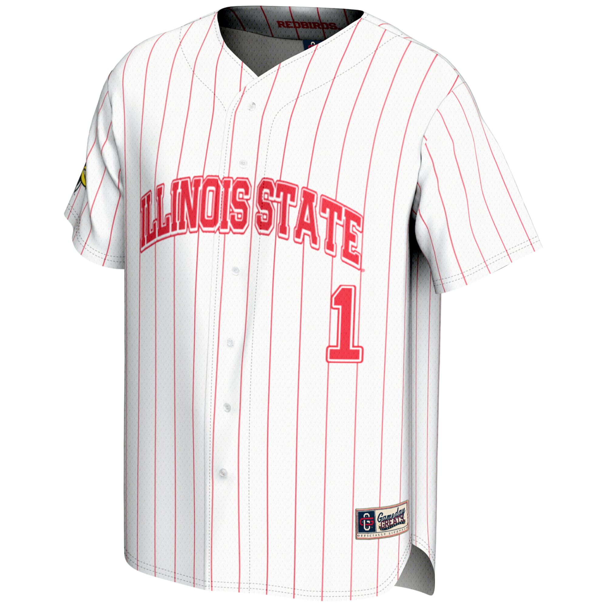 [DDG] Illinois State Redbirds GameDay Greats Youth Lightweight Baseball Jersey - White