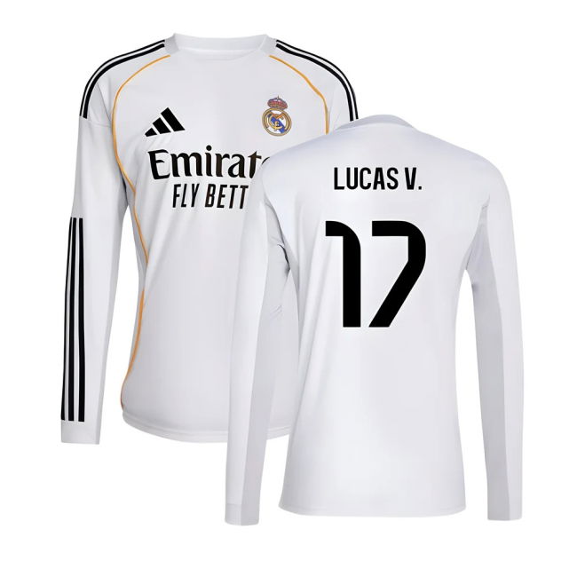 Real Madrid 2025-2026 Home Jersey - Adult #65
