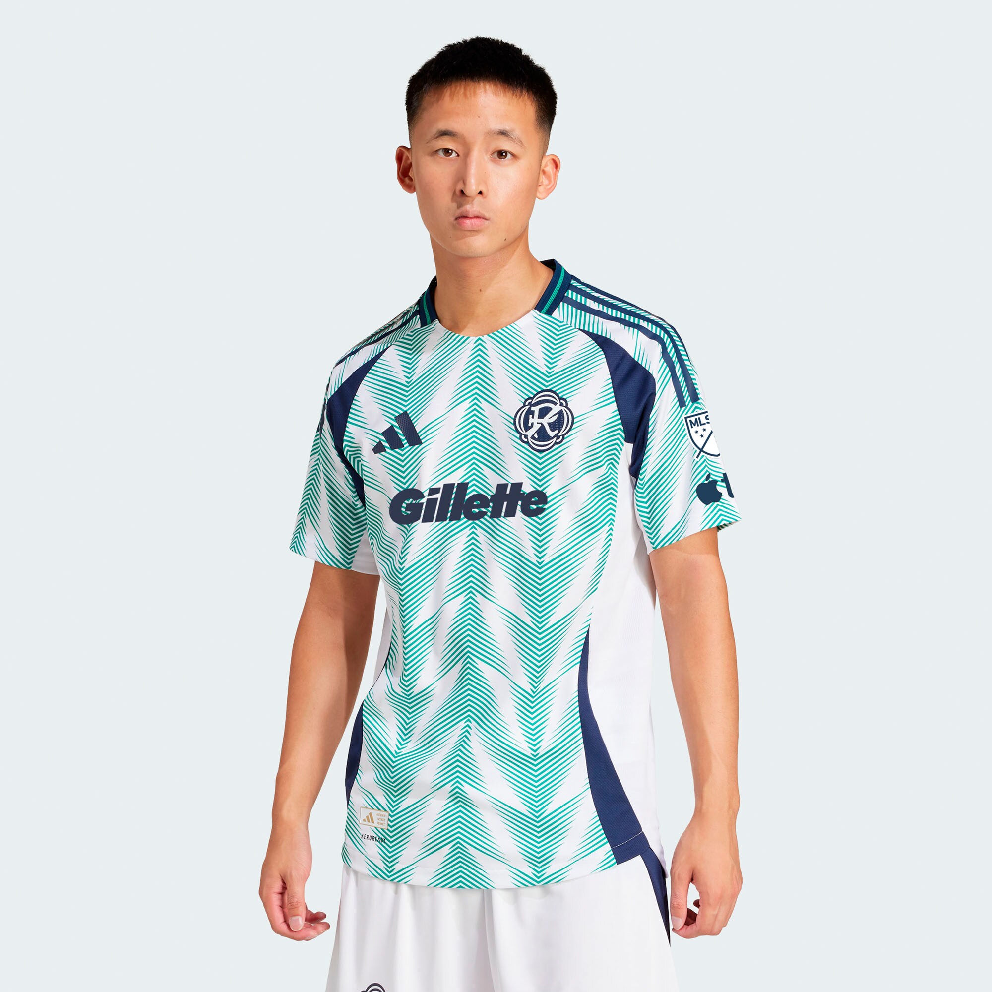 [JED] New England Revolution 2025 Eastern White Pine x Flag of New England Authentic Jersey - White