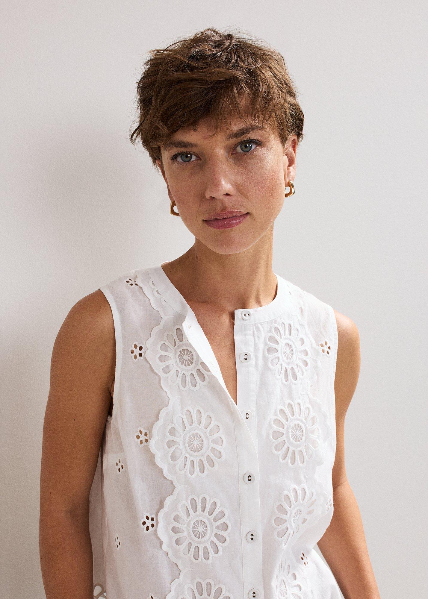 Tilda Broderie Top