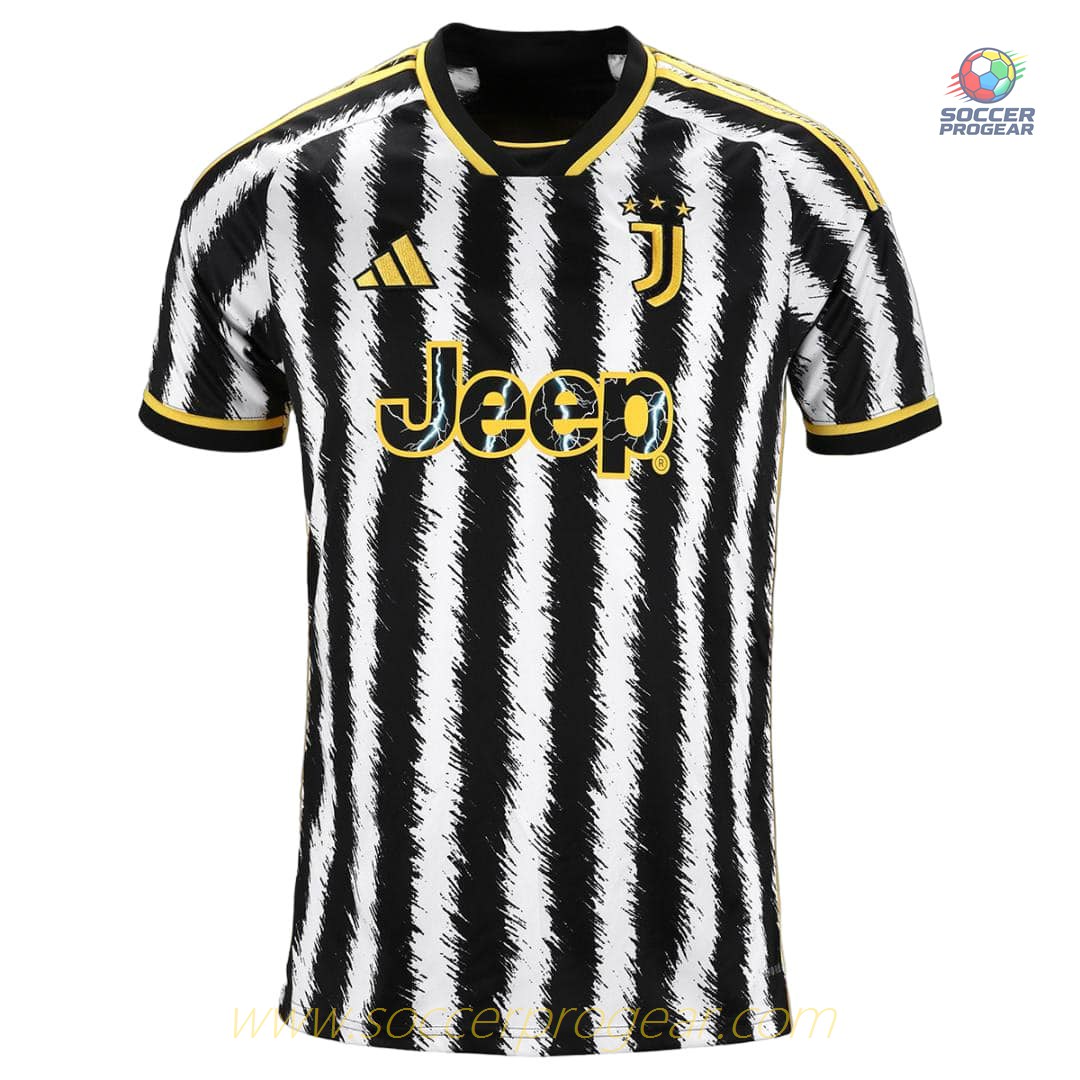 Juventus Home Kids Edition Jersey Set Football Shirt 2023 2024 Rabiot
