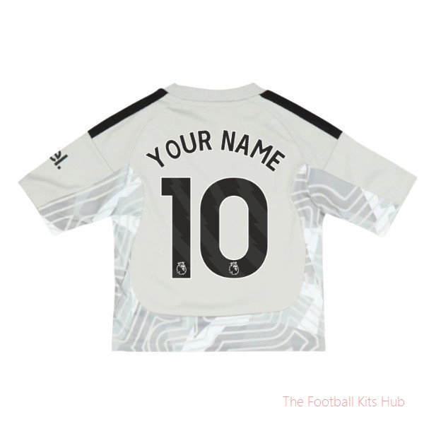 Custom Name Arsenal Goalkeeper Kit 2026-2027 Team Shirt Mini