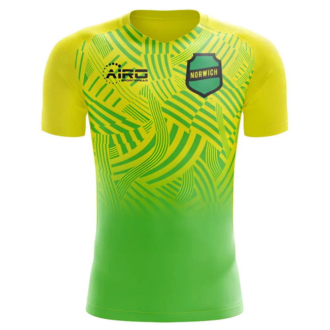 2025-2026 Norwich Home Concept Football Shirt