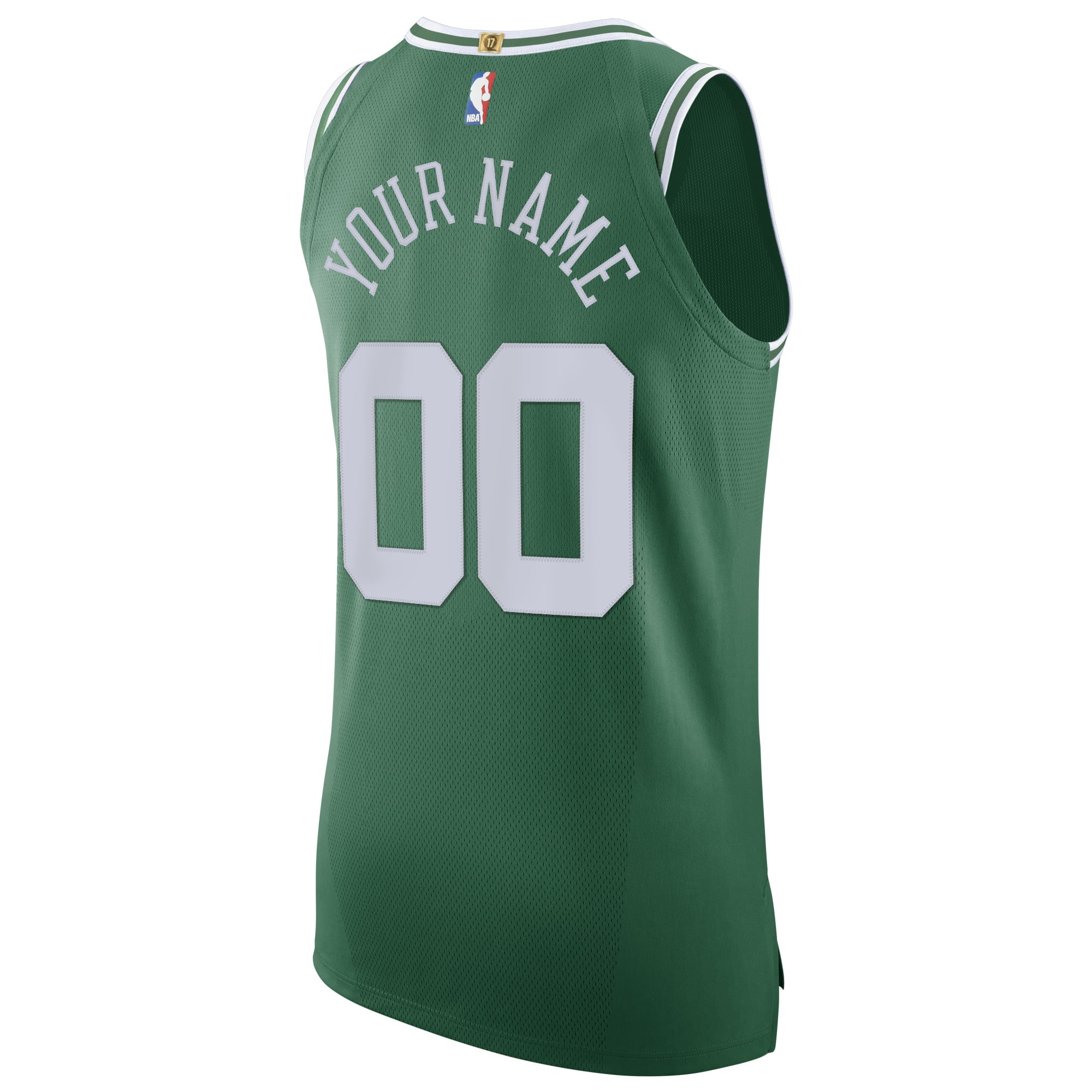 [LK] Boston Celtics 2020/21 Authentic Custom Jersey Green - Icon Edition