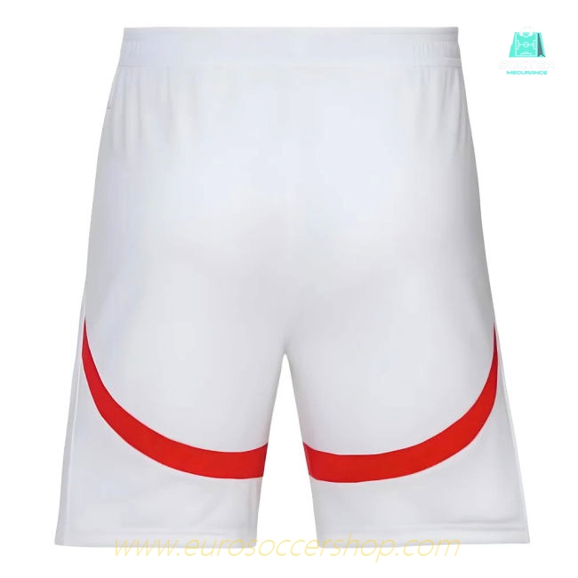 2024-2025 Red Bull Leipzig Home Shorts (White)