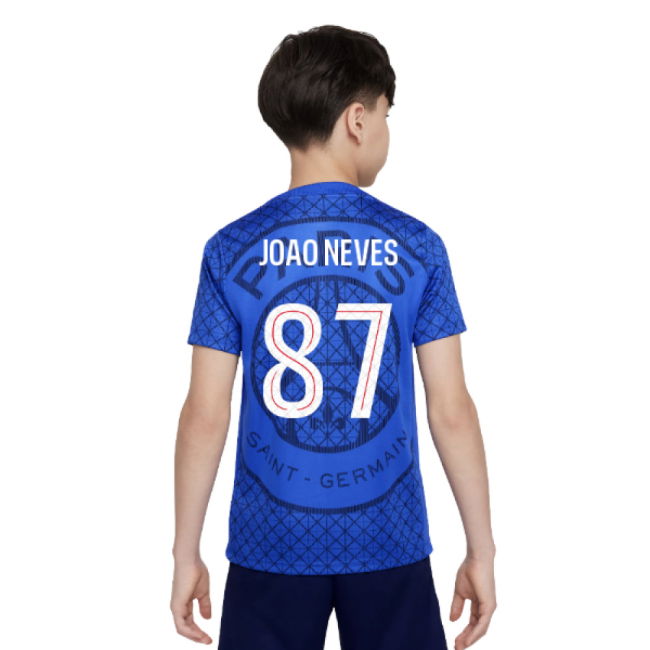 2025-2026 PSG Home Match Quality Shirt - Kids (Royal) Antibacterial