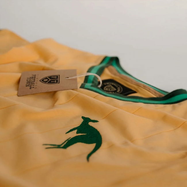 High Vintage Australia The Kangaroo Soccer Jersey Performance