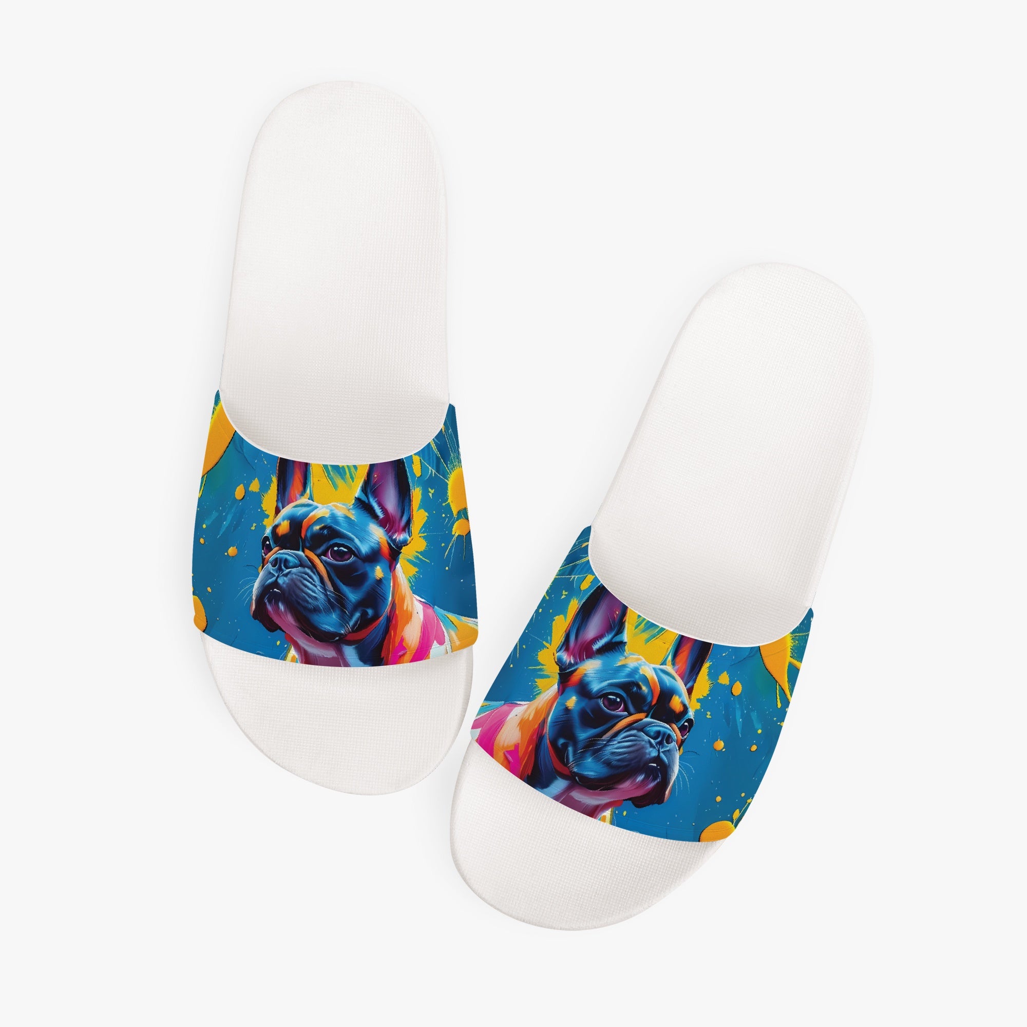 French Bulldog Brioche Sandals Cute Frenchie Essential