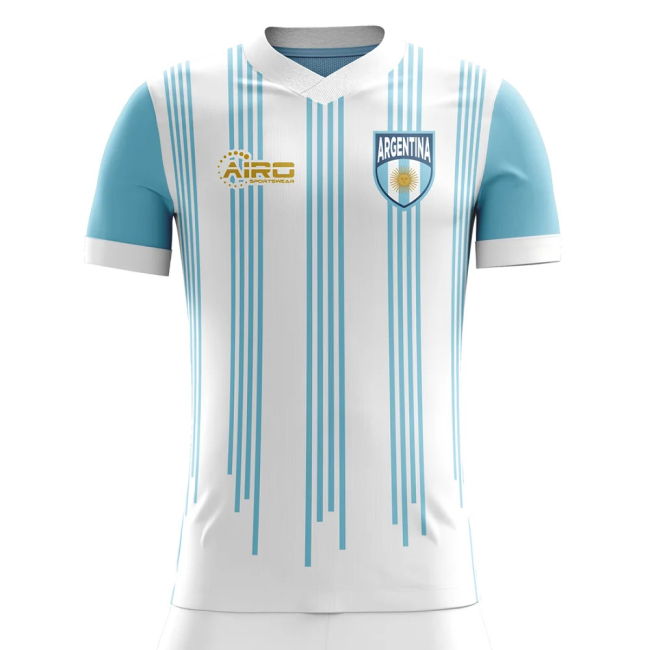 National 2025-2026 Argentina Home Concept Football Shirt (Your Name)