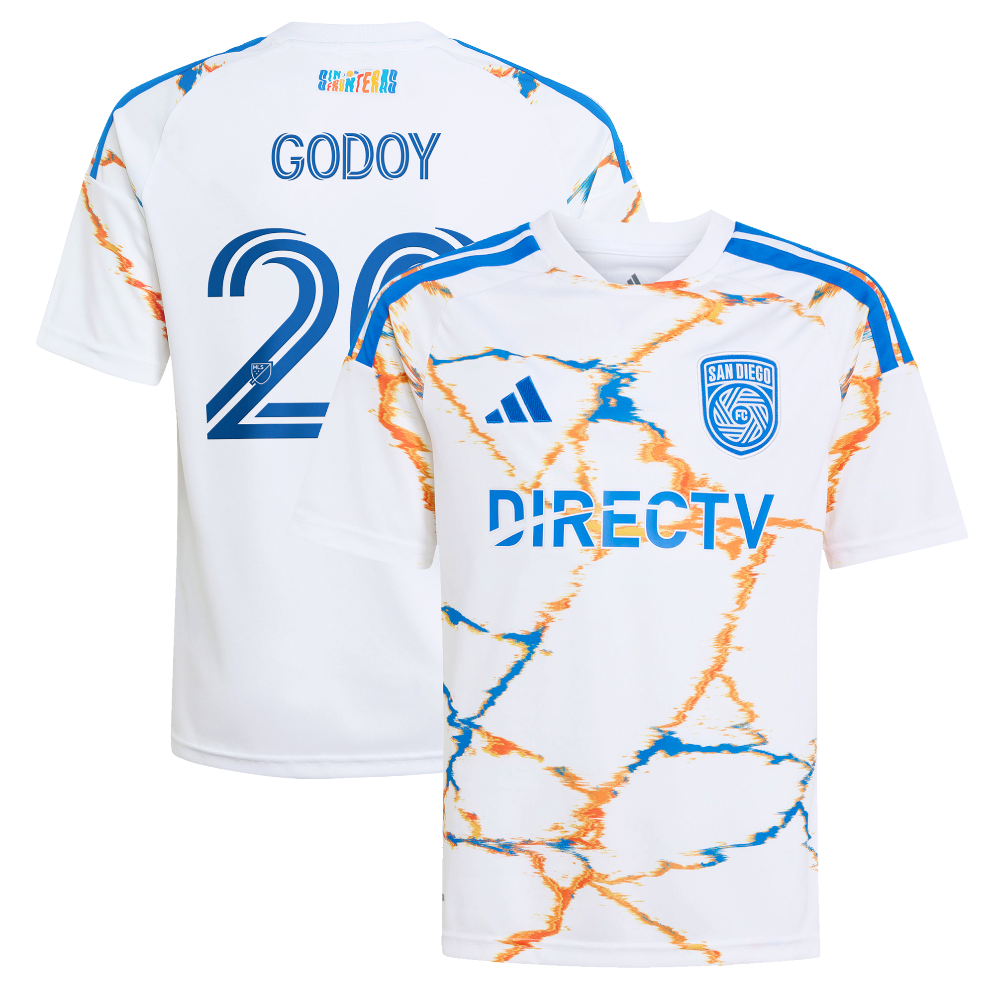 [SJH] Anibal Godoy San Diego FC Youth 2026 Unprecedented Unity Kit Replica Jersey - White