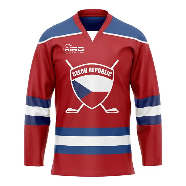 Authentic Czech Republic Home Kit Performance Soccer Breathable