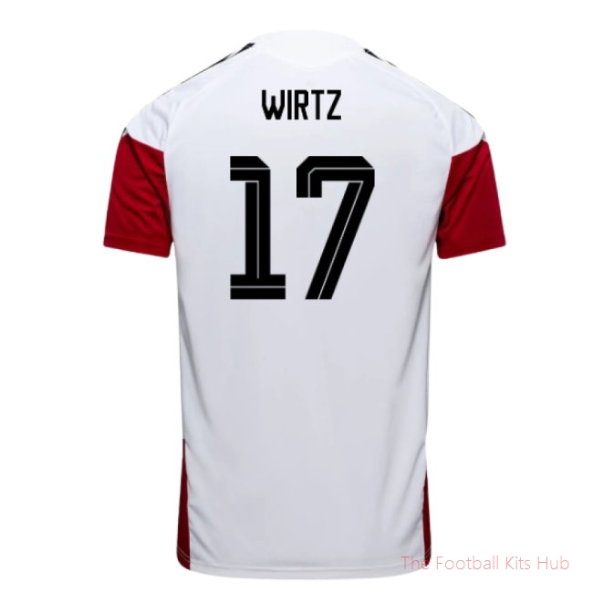 2026-2027 Germany Training Jersey (White) (Wirtz 17)