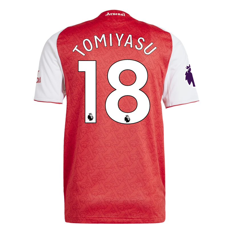 Arsenal Tomiyasu 2025-2026 UCL Home Jersey – Authentic Shirt