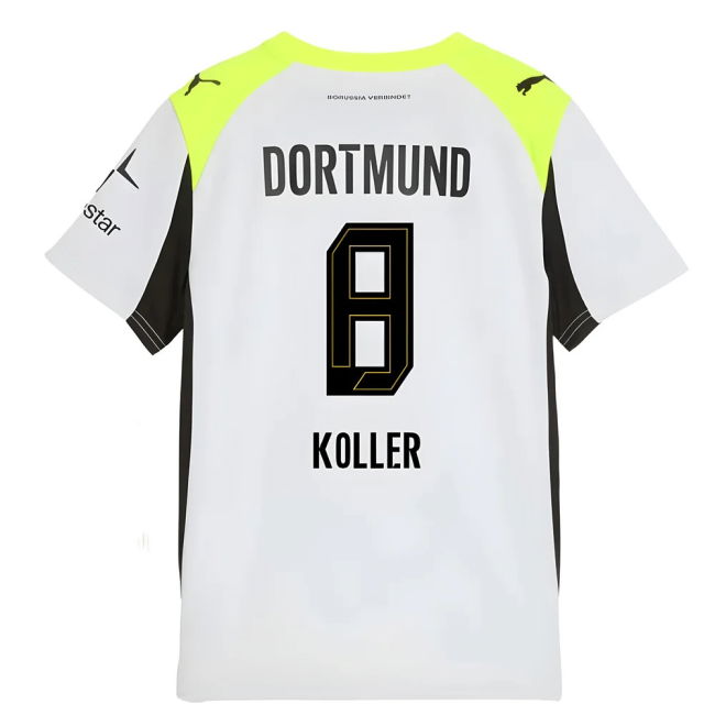 2025-2026 Dortmund Away Soccer Shirt - Kids (Kids) | Budget Friendly