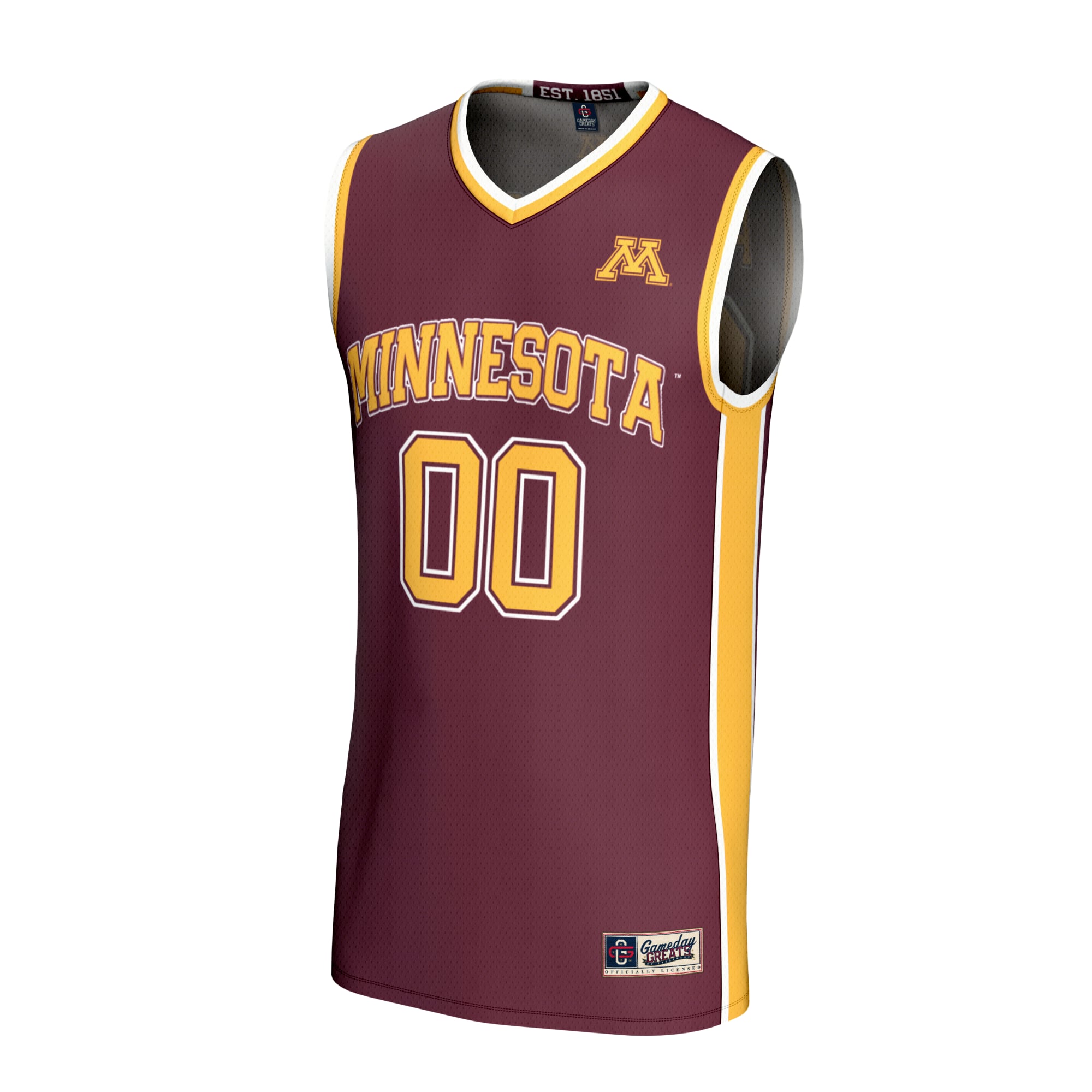 Minnesota Golden Gophers GameDay Greats Unisex Lightweight Collegiate Men's Basketball NIL Pick-A-Player Fashion Jersey - Maroon