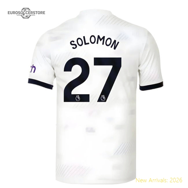 First-class 2023-2024 Thfc Hotspur Home Shirt (solomon 27)