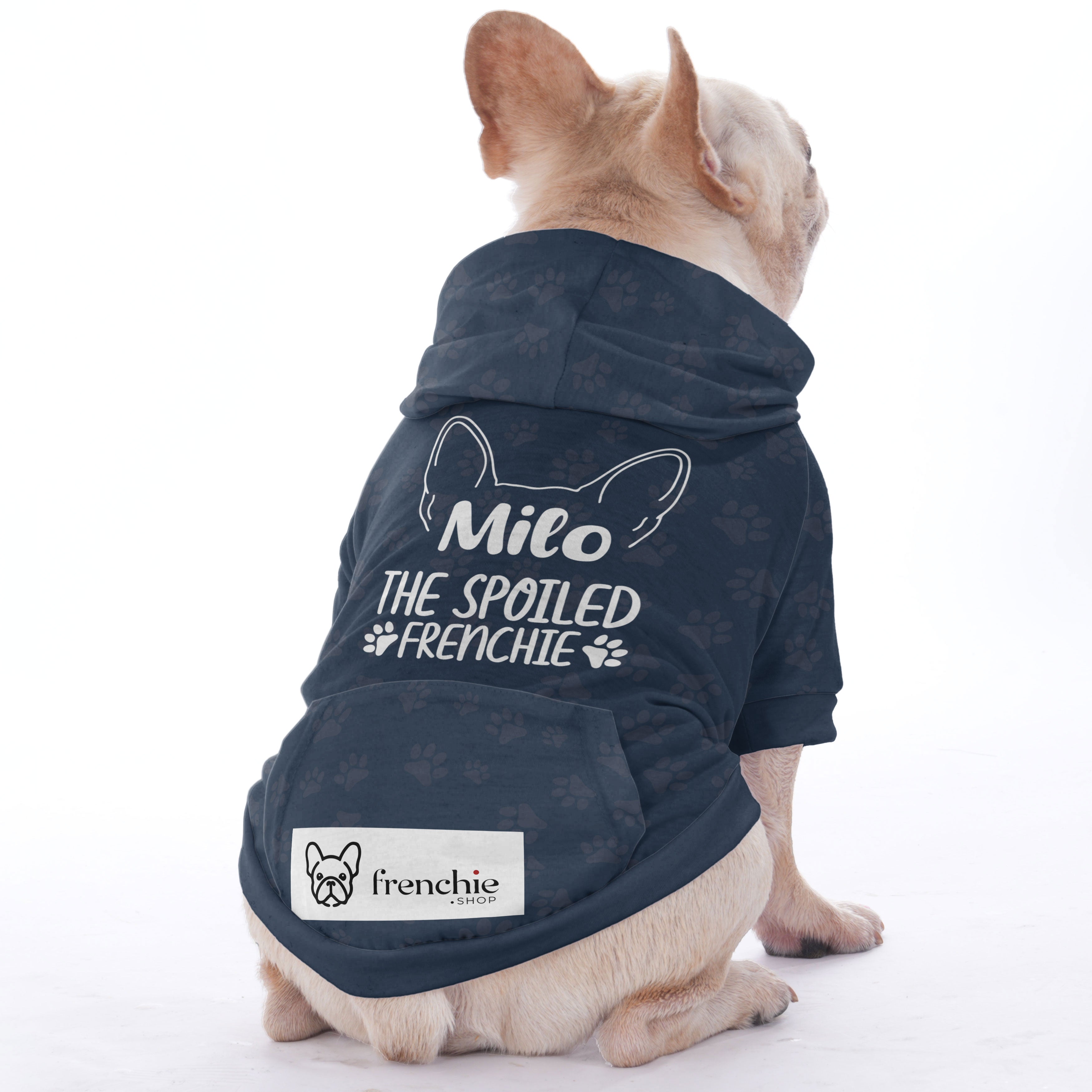 Customized French Bulldog Hoodies with Your Dog’s Name | Frenchie Shop Original
