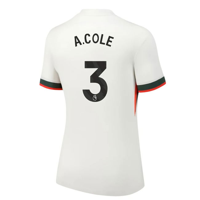 Premium Quality Chelsea Chelsea Away Shirt Womens A Cole #3 Update...