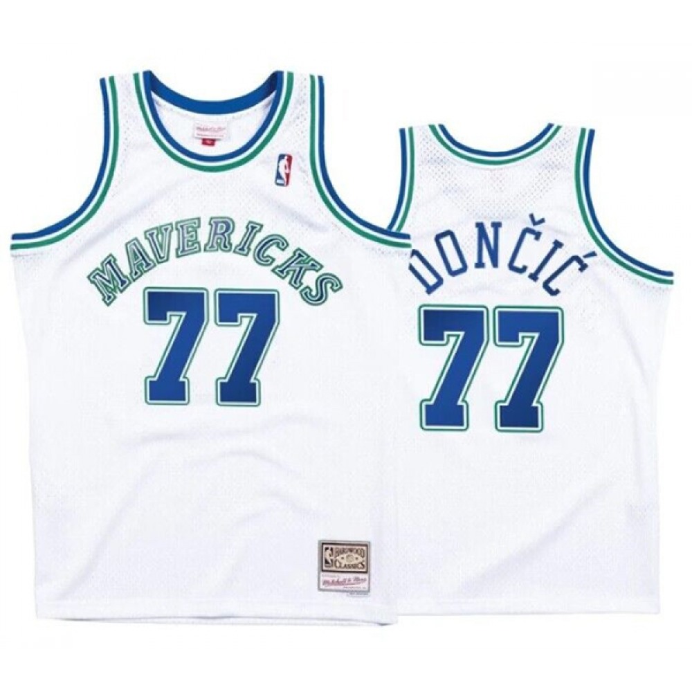 Dallas Mavericks 77 White Jersey - - Must-Have Jersey