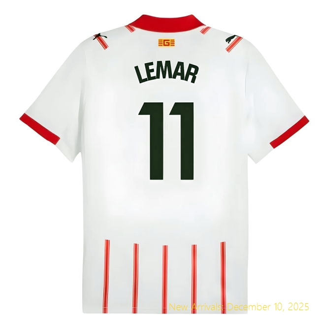 2025-2026 Atletico Madrid Home Shirt - Authentic Fan Gear (Lemar 11)