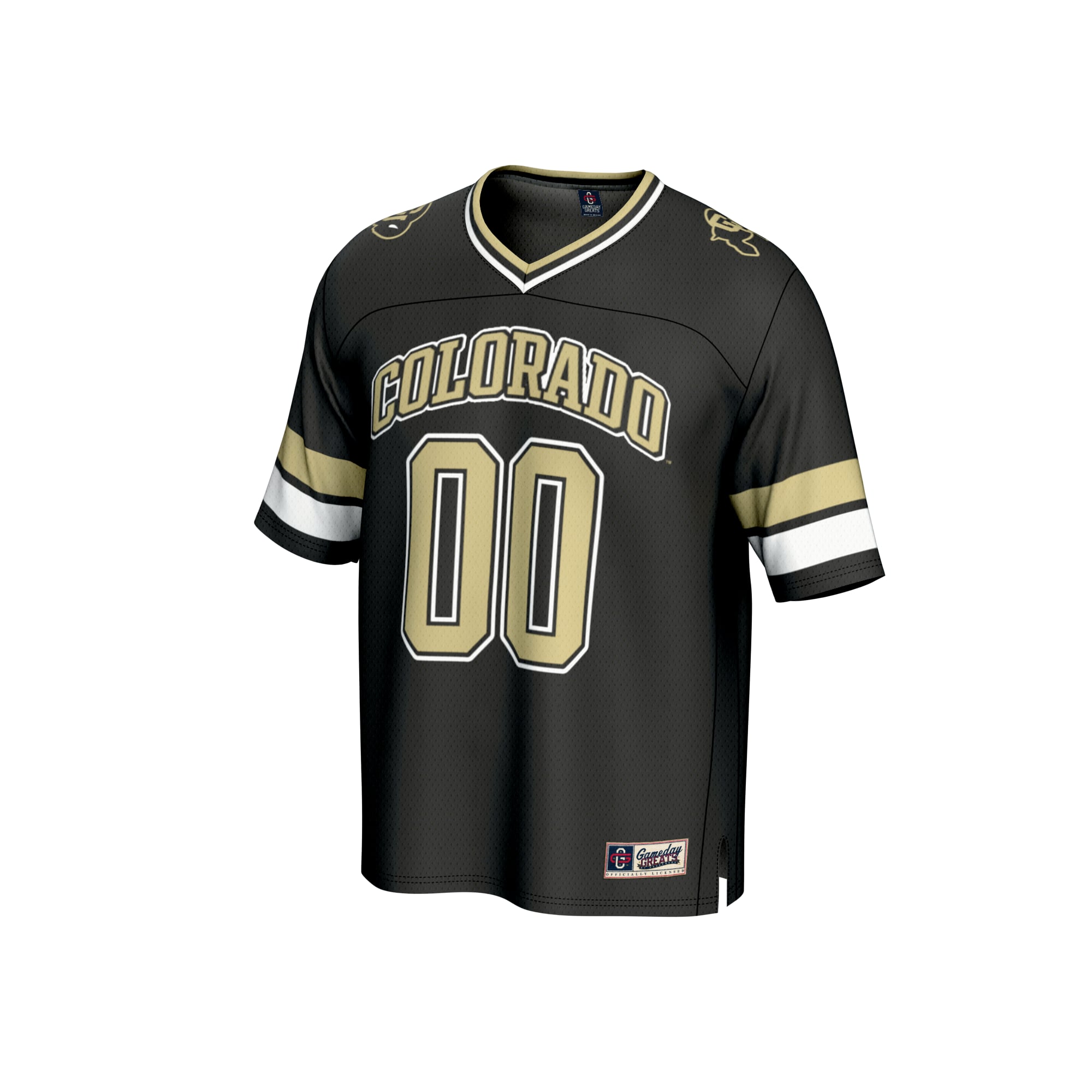 Colorado Buffaloes GameDay Greats Unisex NIL Pick-A-Player Football Jersey - Black