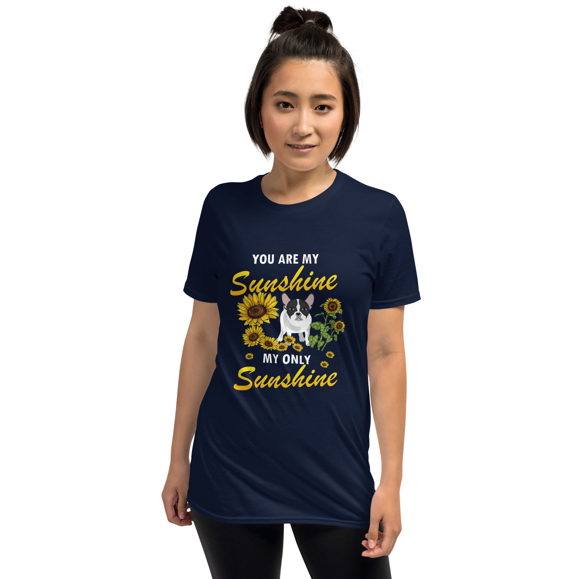 Culture-Inspired Cozy Frenchieness - Unisex T-shirt for Everyday Wear