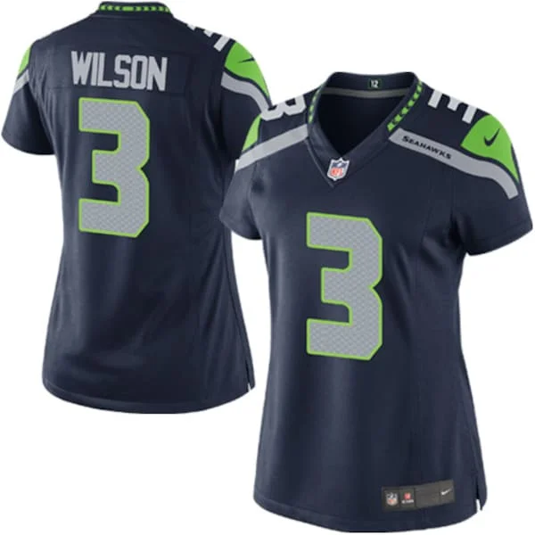 Seattle Seahawks Game NFL Jersey - Navy | Durable Football Apparel