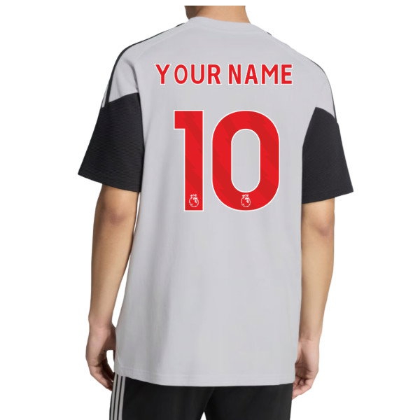 [DDJ] 2026-2027 Liverpool Training Tee (Dash Grey) (Your Name)
