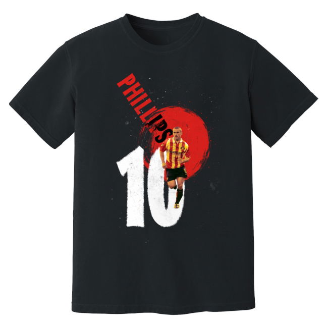 Kevin Phillips Sunderland Premier League Legend T-Shirt (Black)