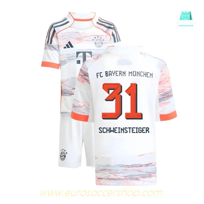 2025-2026 Bayern Munich Away Mini Kit (Schweinsteiger 31)