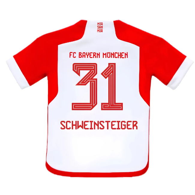 Devoted Bayern Bayern Munich Home Baby Kit Schweinsteiger #31 Matc...