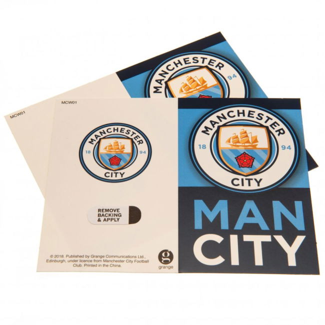 Manchester City FC Crest Gift Wrap (Fan Favorite)