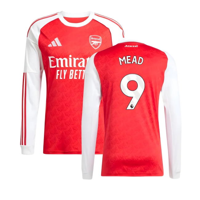 Arsenal Home Football Shirt 2025-20 - Mead 9 L M S
