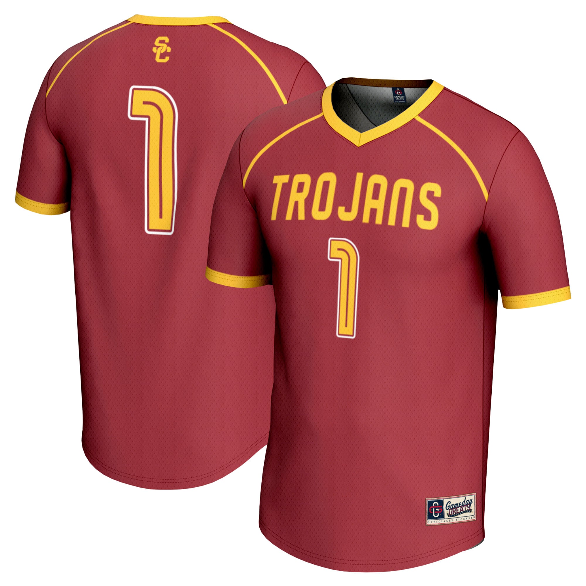 [NJP] USC Trojans GameDay Greats Lightweight Women's Lacrosse Jersey - Cardinal