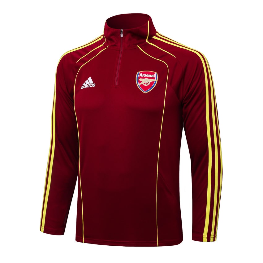 Arsenal Training Tracksuit 2025 2026 Dark Red
