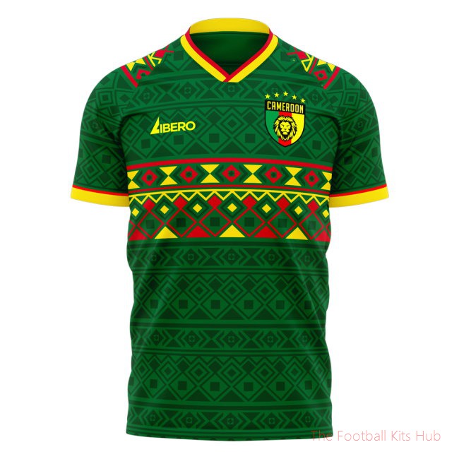 Cameroon 2026-2027 Home Concept Kit (Libero) Adult Short Sleeve