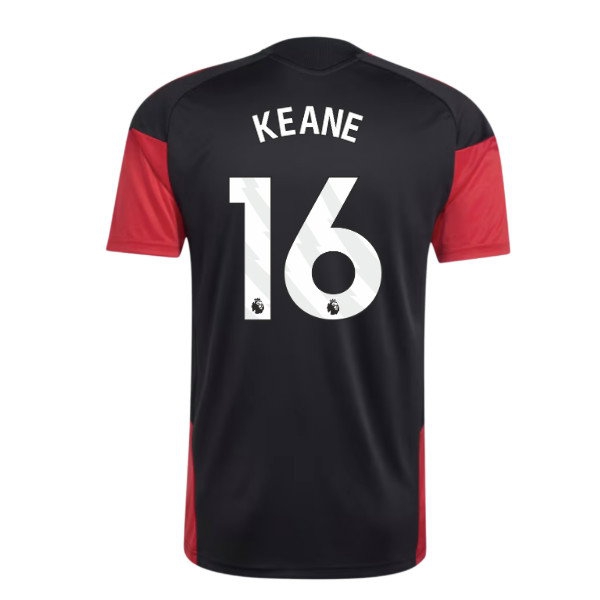 [JED] 2026-2027 Man Utd Training Jersey (Black) (Keane 16)
