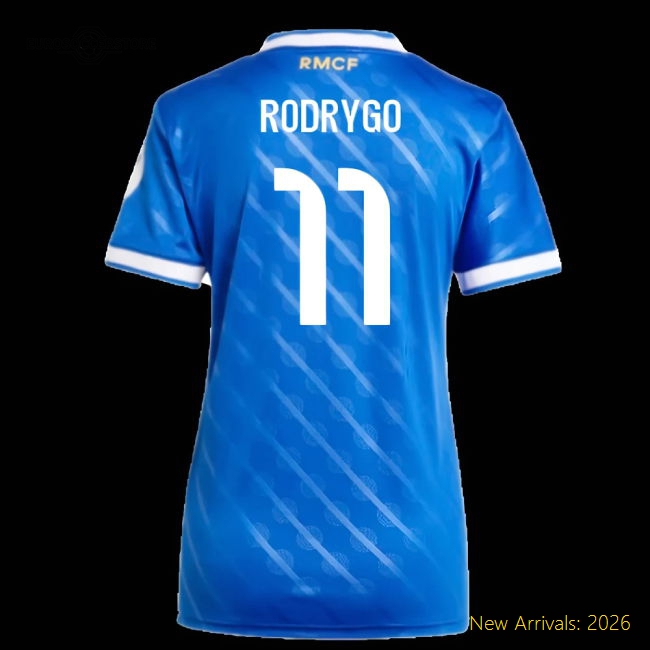2025-2026 Football Team Womens Sophisticated Rodrygo Jersey Aeroready
