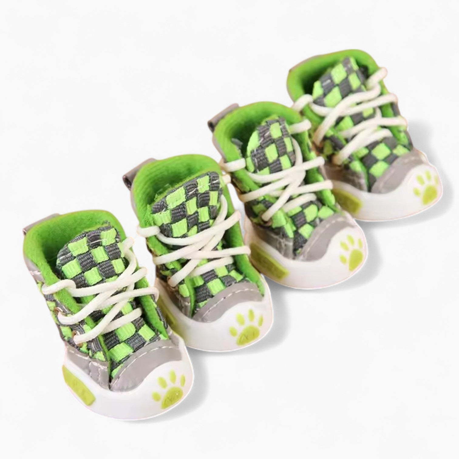 Shoes – Paw Print Football Style Sneakers Everyday Use | Comfy Fit