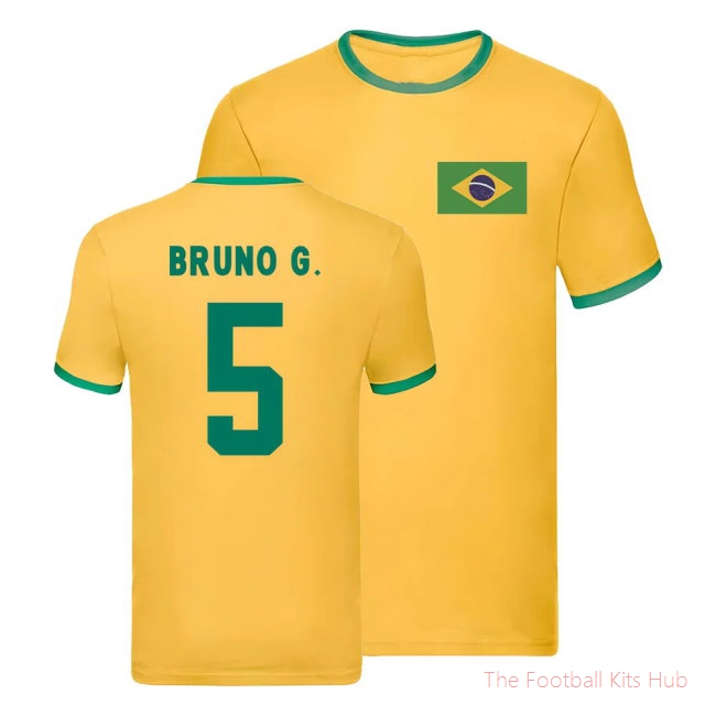 Brazil Ringer T-Shirt (Bruno G 5)