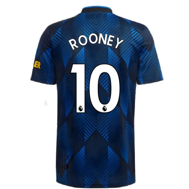 Fervent Football Third Shirt Rooney #10 Pro Series Modern Style Shirt